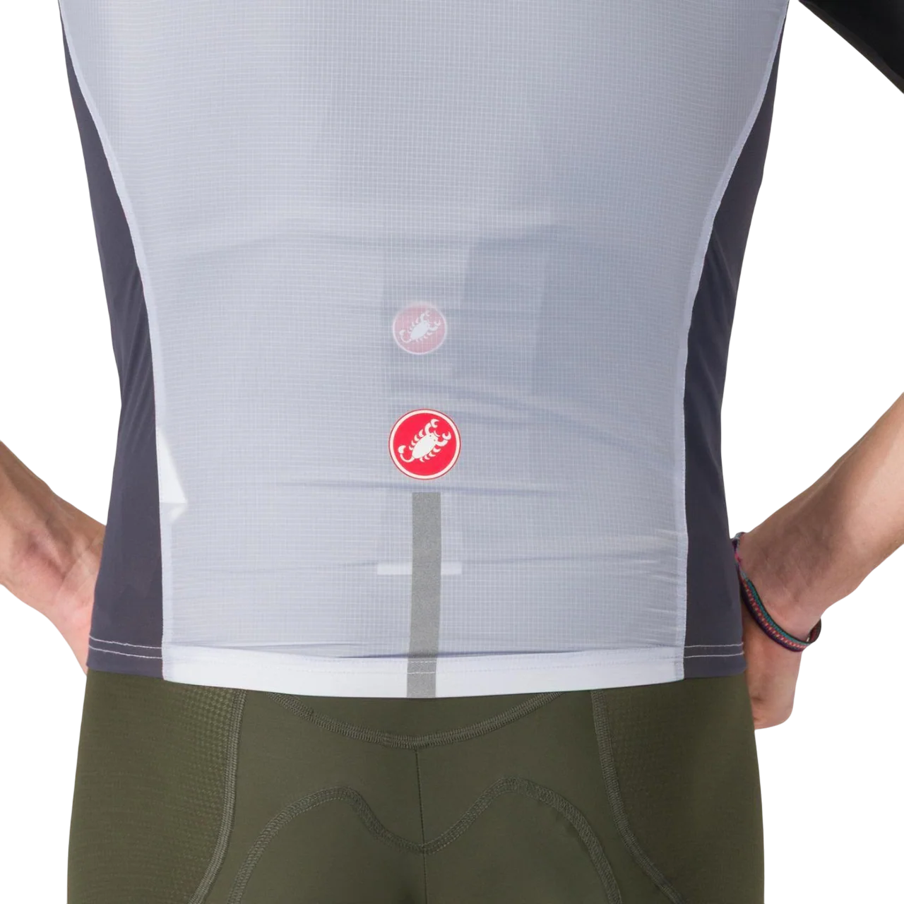 Veste Sans Manches CASTELLI SQUADRA STRETCH Gris - Image 6