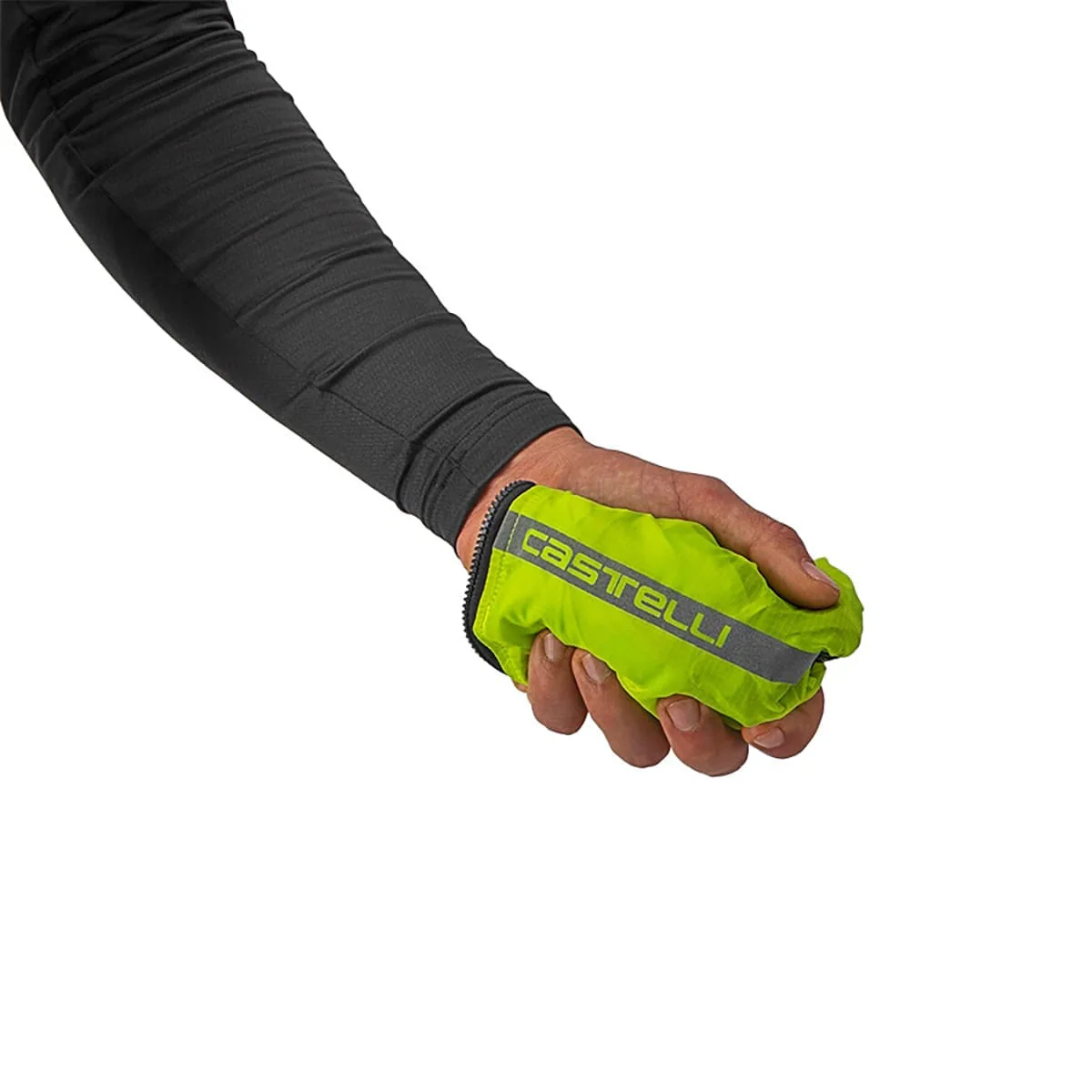 Veste Sans Manches CASTELLI SQUADRA STRETCH Jaune/Gris - Image 6