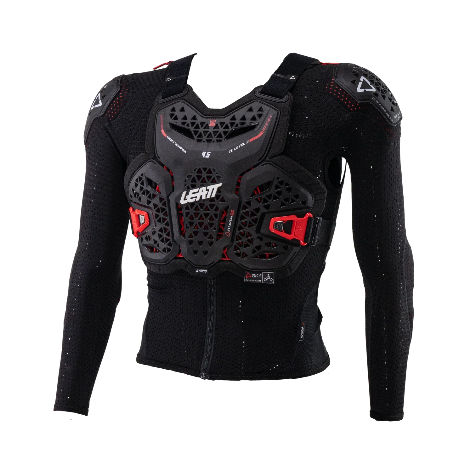 Gilet de Protection LEATT 4.5 HYBRID Junior Noir - Image 2