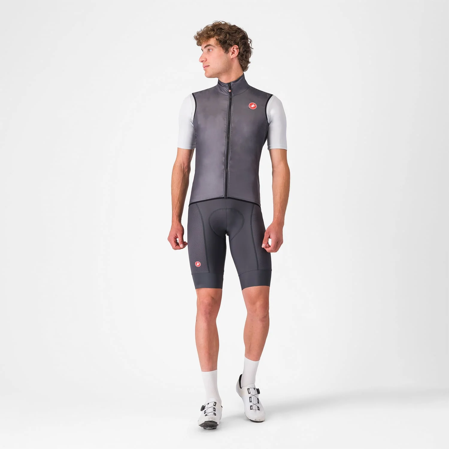 Veste Sans Manches CASTELLI ARIA Gris Foncé