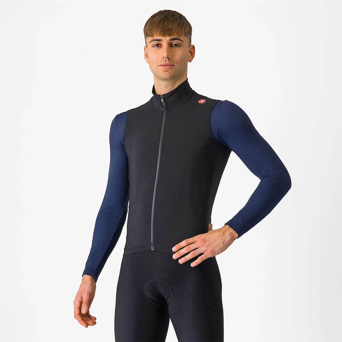 Veste Sans Manches CASTELLI ESPRESSO Noir - Image 3