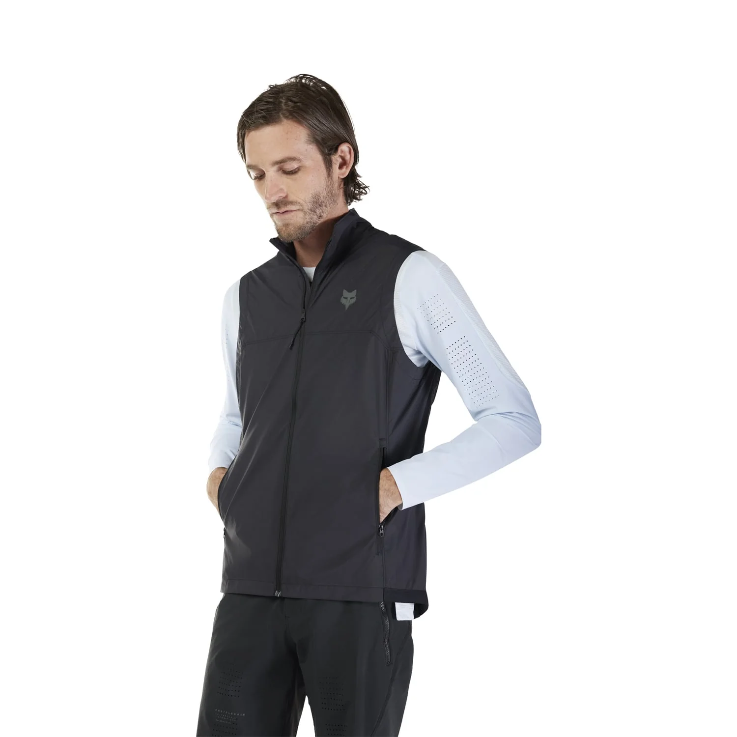Veste Sans Manche FOX RANGER WIND Noir - Image 5