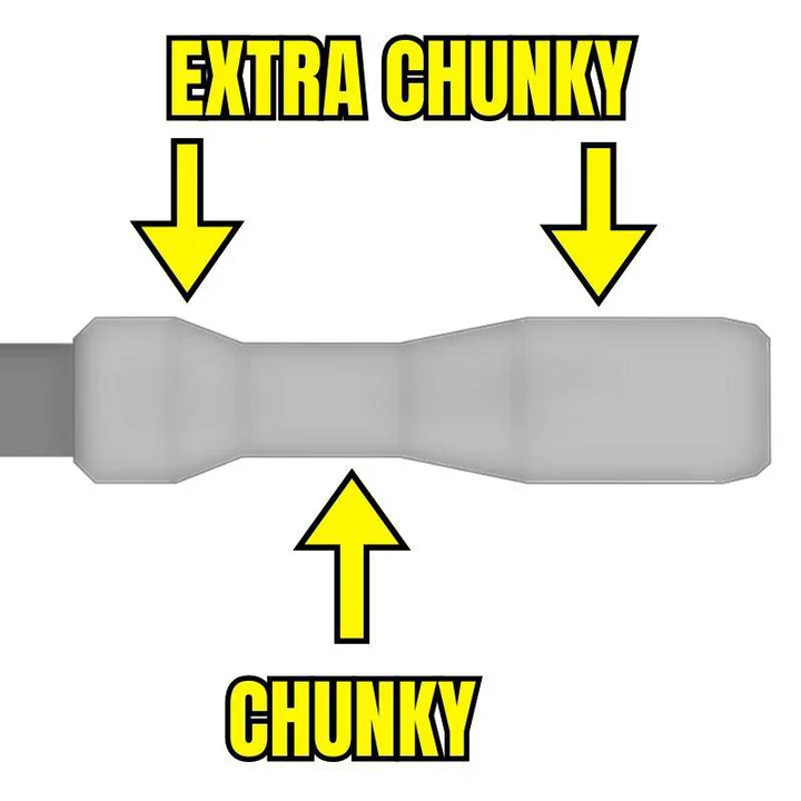 Grips ESI FIT XC (EXTRA CHUNKY/CHUNKY COMBO) 130 mm Vert - Image 4