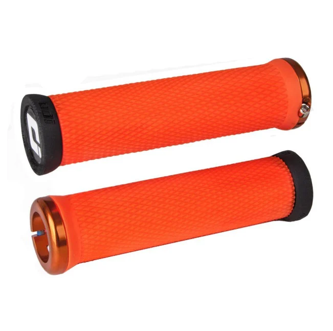 Grips ODI ELITE MOTION V2.1 Lock-on 130 mm Orange