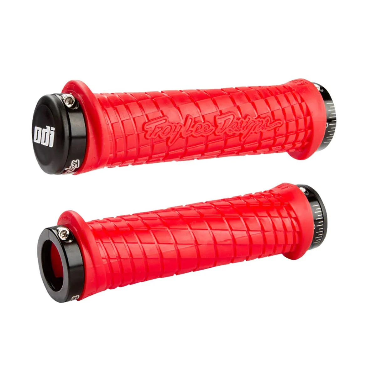 Grips ODI TROY LEE DESIGNS Lock-On 130 mm Rouge