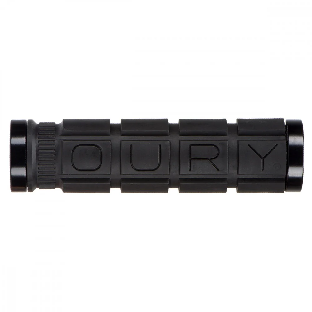 Grips OURY Double Lock-on 127mm Noir