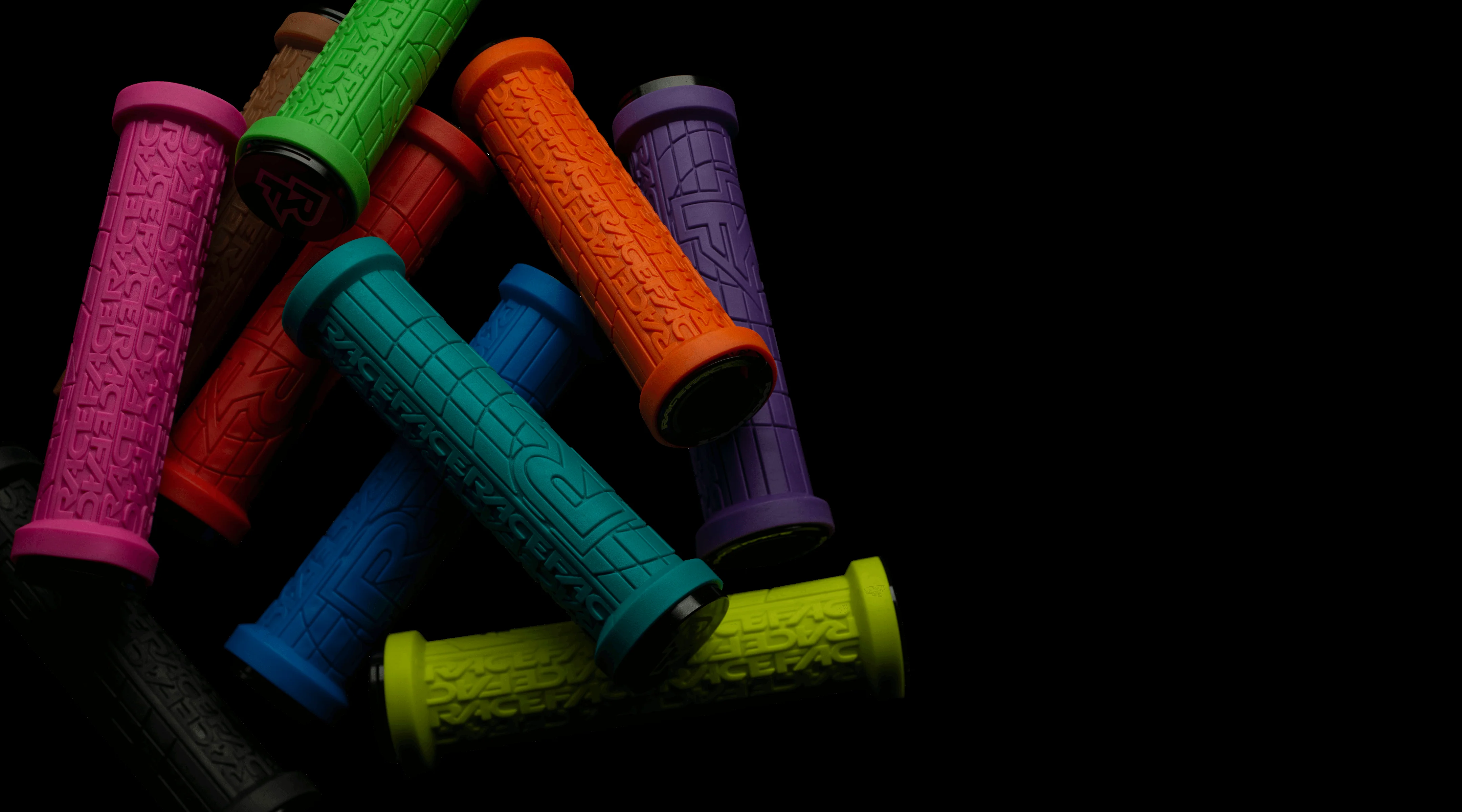 Grips RACE FACE GRIPPLER One Lock Jaune - Image 2