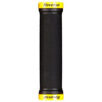 Grips REVERSE COMPONENTS CLASSIC Lock-On Noir/Jaune