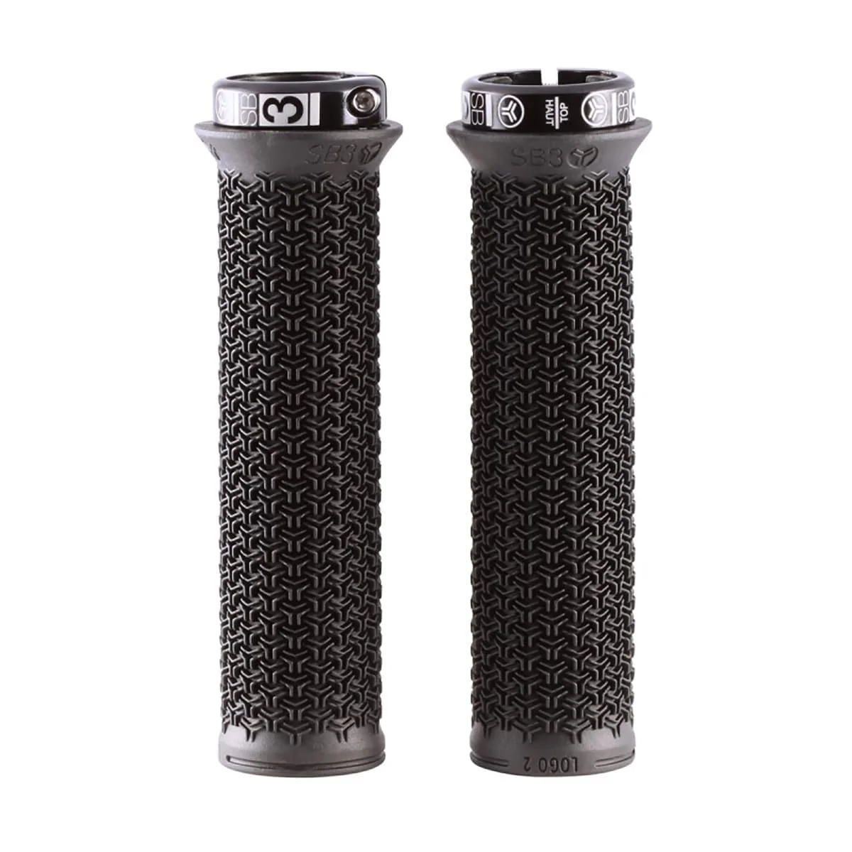 Grips SB3 LOGO 2 Lock-On 136 mm Noir