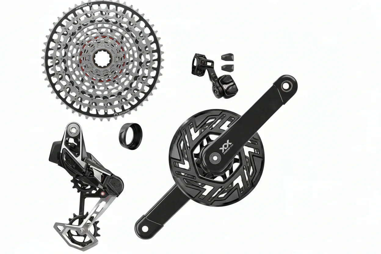 Groupe SRAM XX EAGLE E-MTB BOSCH ISIS AXS T-TYPE 36 Dents CLIP-ON 10/52 USB-C