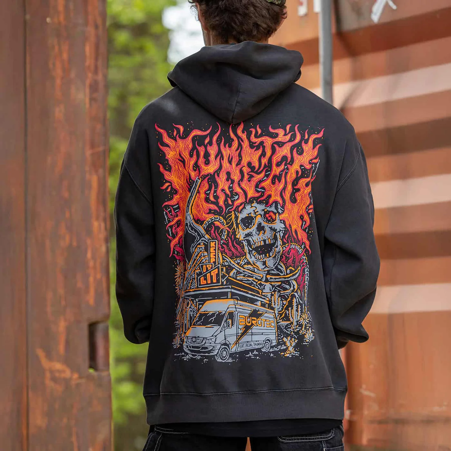 Hoodies BURGTEC KEEP IT LIT - Image 2