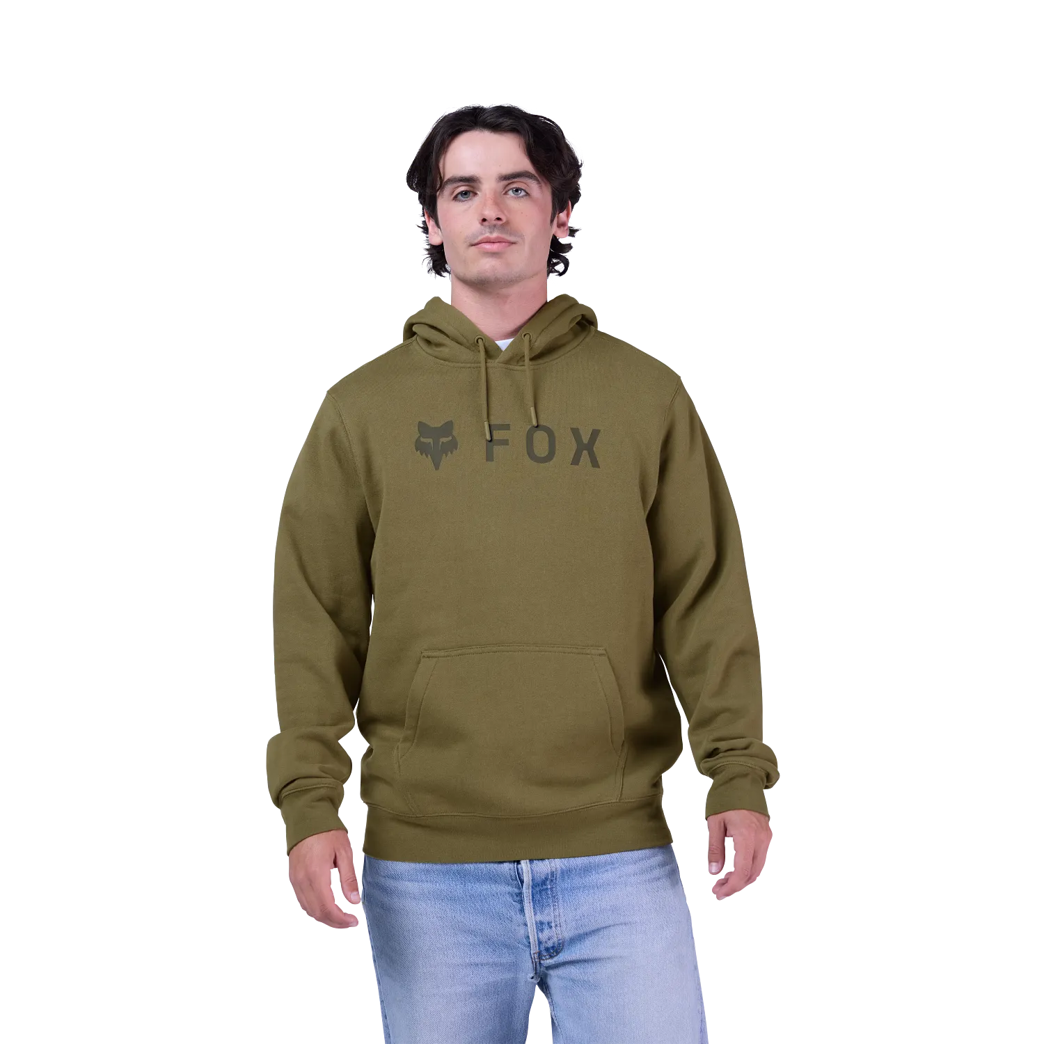 Sweat à Capuche FOX ABSOLUTE FLEECE Vert Olive - Image 3