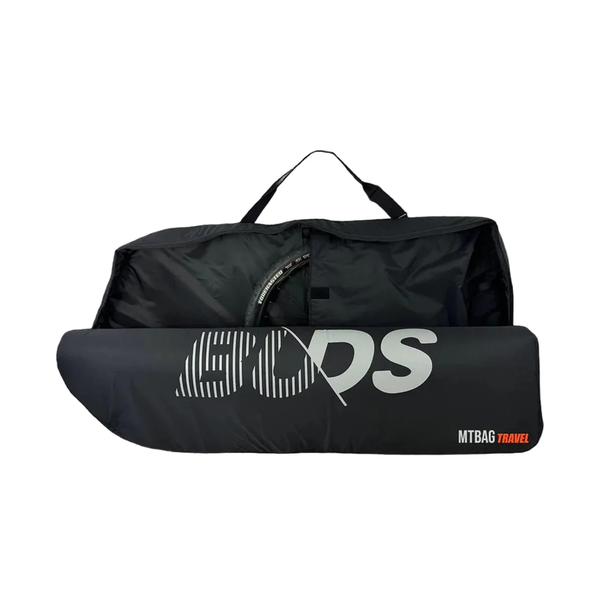 Housse de Vélo VTT BUDS MTBAG TRAVEL 2025 (Spécial Avion) Noir - Image 5