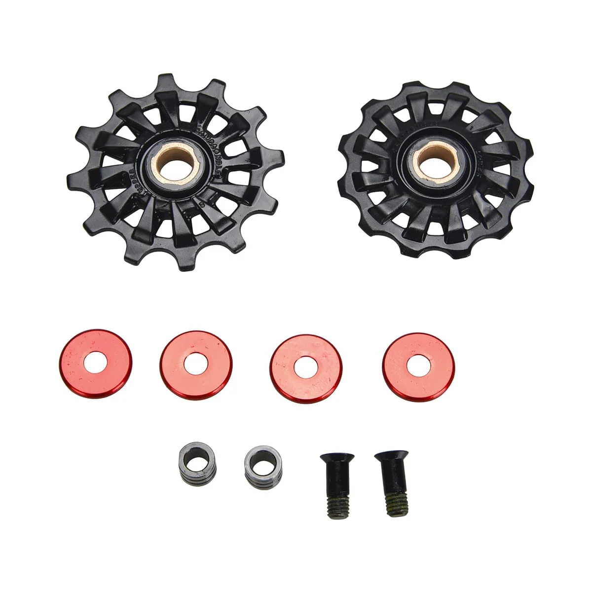 Jeu de Galets et Vis de Dérailleur CAMPAGNOLO SUPER RECORD 12v #RD-SR612