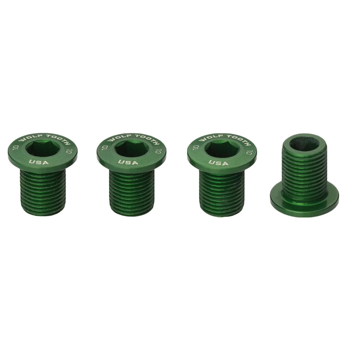 Kit 4 Vis de Plateau WOLF TOOTH M8x10 mm Violet - Image 2