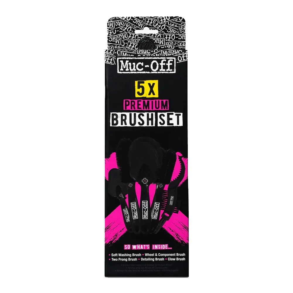 Kit de Brosses de Nettoyage MUC-OFF (5 pièces) - Image 10
