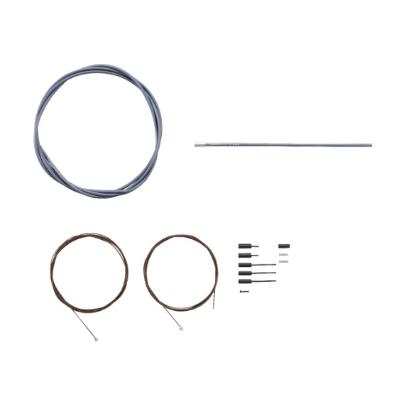 Kit de Câbles et Gaines de Dérailleur SHIMANO DURA-ACE 9100 Polymère Gris - Image 2