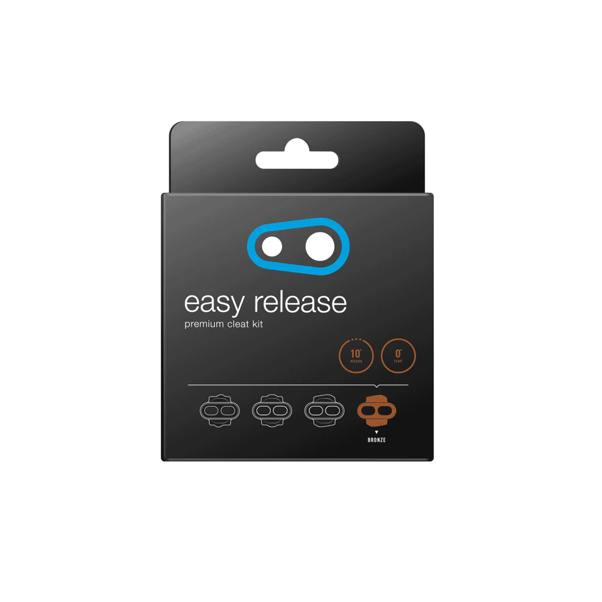 Kit de Cales pour Pédales CRANKBROTHERS EASY RELEASE 0° - Image 2
