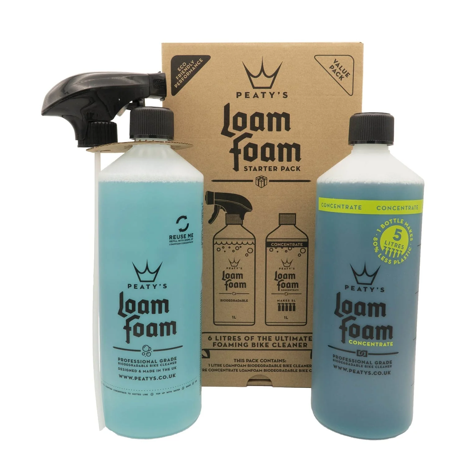 Kit de Nettoyage PEATY'S LOAM FOAM STARTER PACK