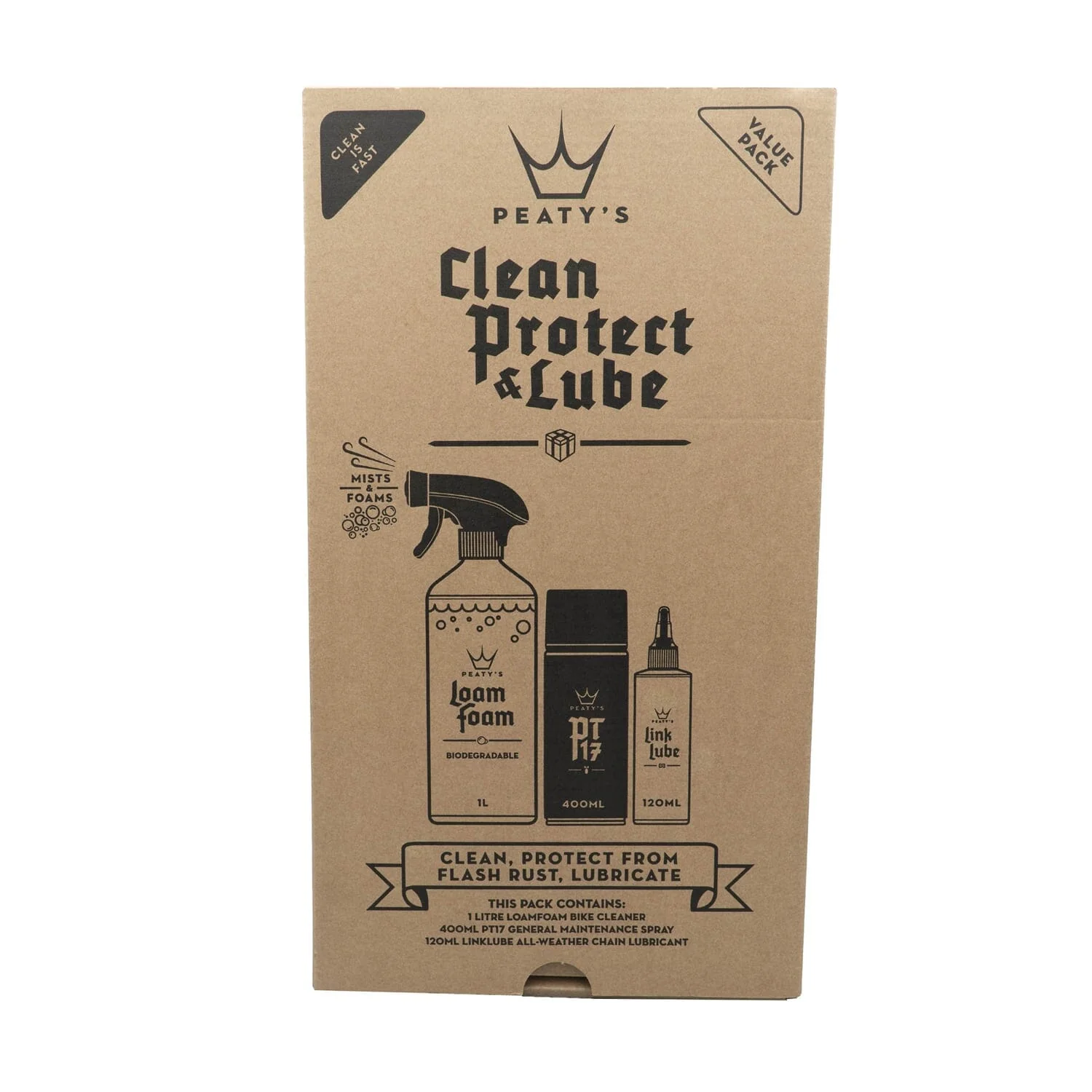 Kit d'Entretien PEATY'S WASH PREVENT LUBRICATE STARTER PACK - Image 3