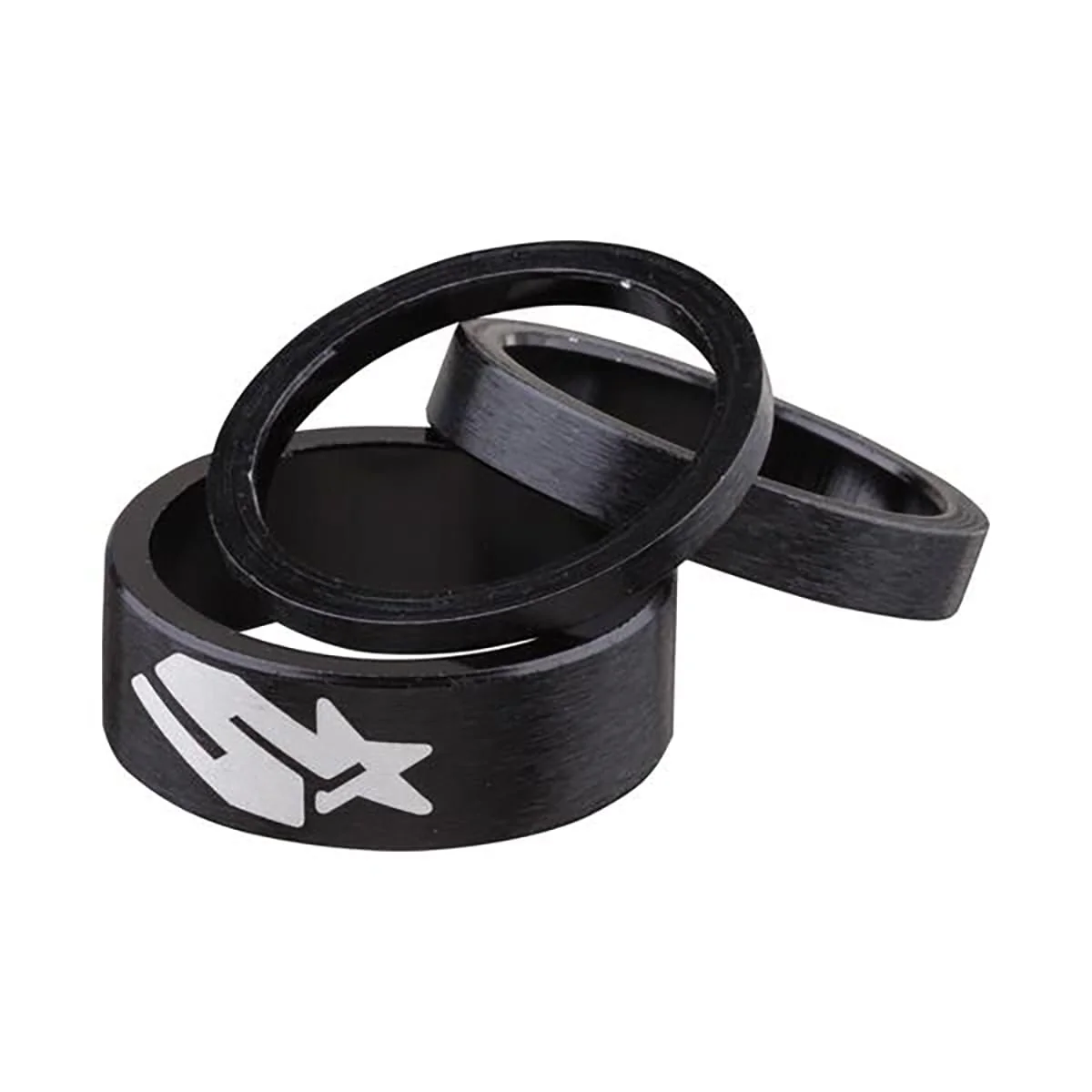 Kit Entretoises de Direction SPANK TWEET TWEET 1"1/8 Noir