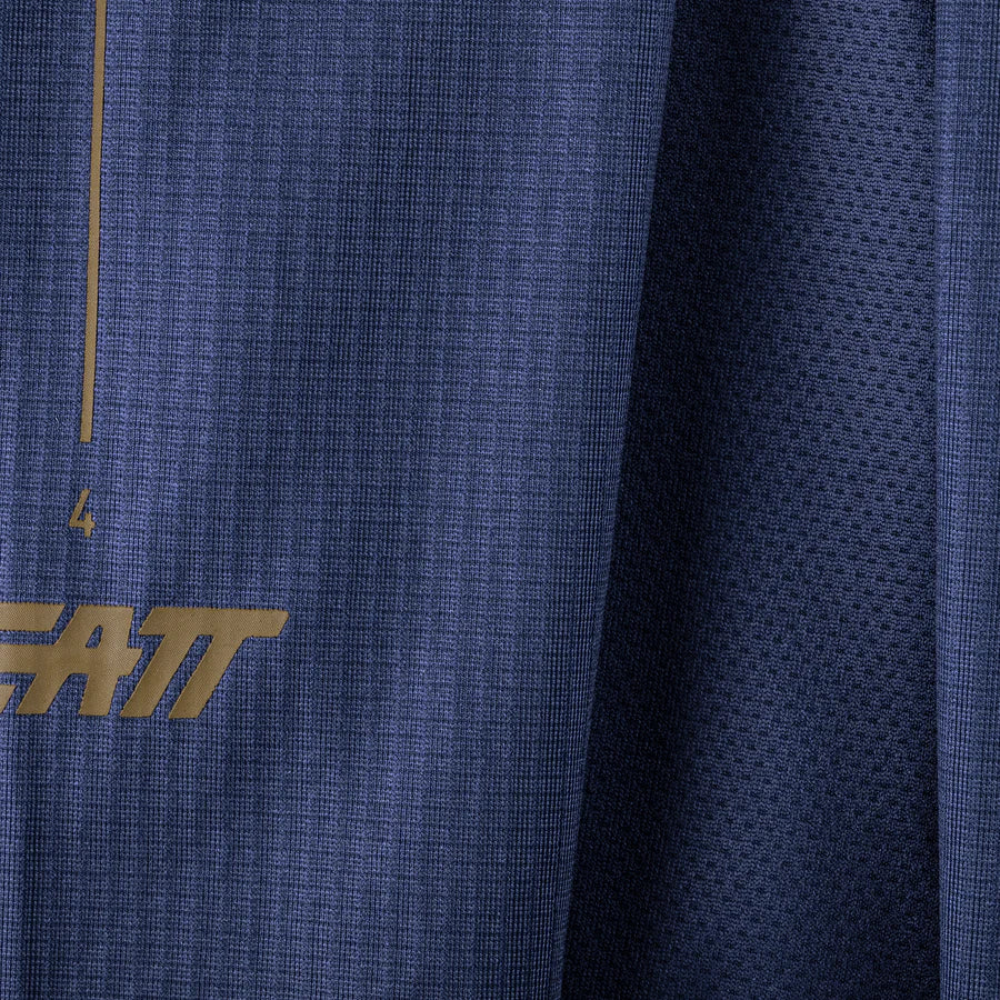 Kit Maillot + Pantalon LEATT MTB GRAVITY 1.0 Noir/Bleu - Image 3