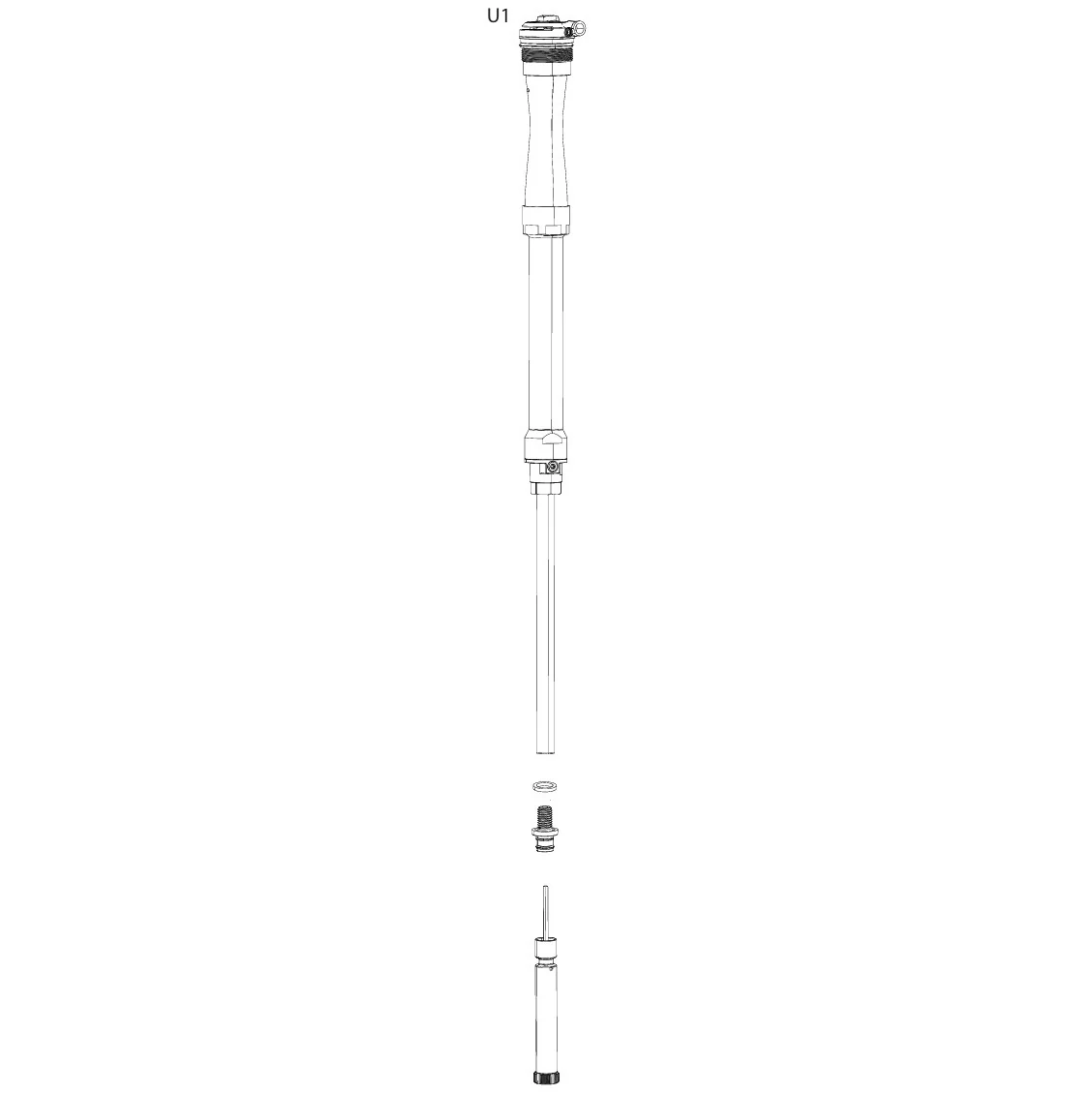 Kit Upgrade Cartouche ROCKSHOX RACE DAY2 3P 32mm pour Fourche SID / SID SL 100-110mm B1+ / REBA 100mm  A7 - Image 2