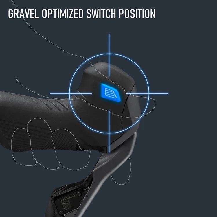 Levier Droit et Étrier Arrière SHIMANO GRX RX825 12V - Image 9