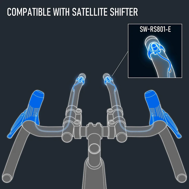 Levier Droit et Étrier Arrière SHIMANO GRX RX825 12V - Image 10