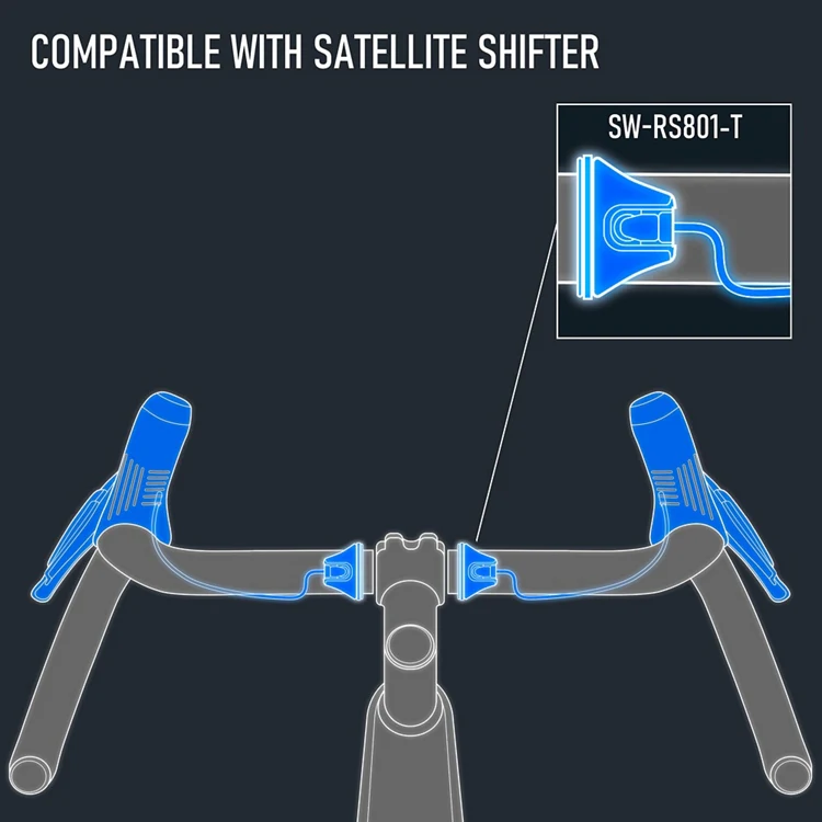 Levier Droit et Étrier Arrière SHIMANO GRX RX825 12V - Image 11