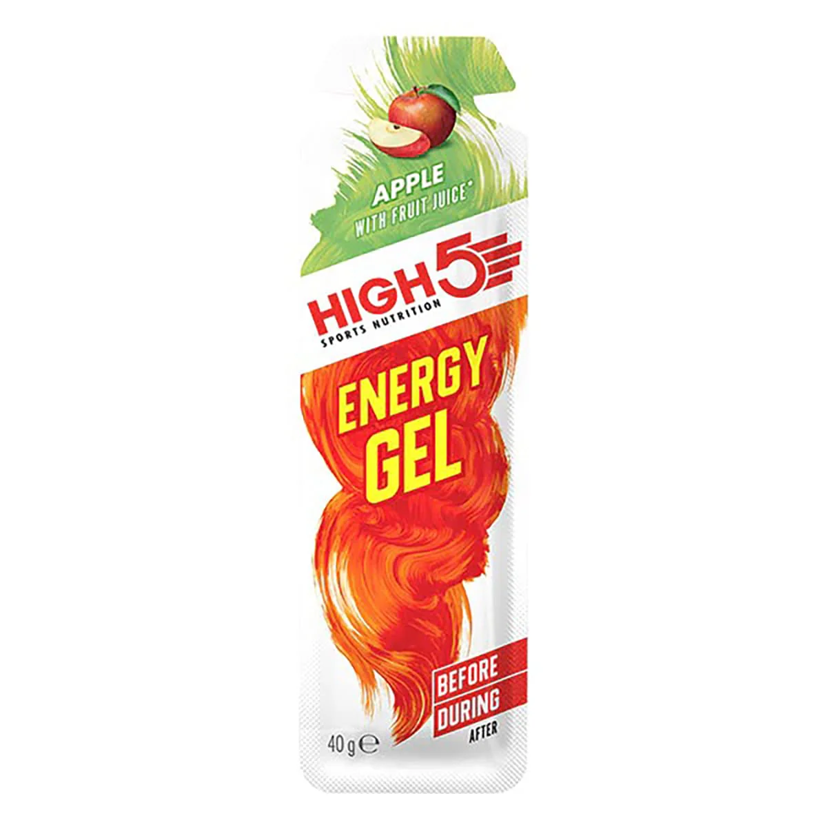 Gel Énergétique HIGH5 ENERGY GEL (40g) Pomme - Image 5