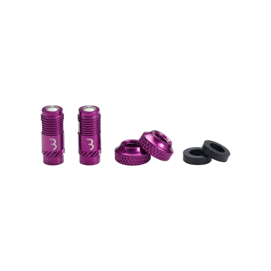 Embouts de Valves BBB CORE CAP Violet (x2) - Image 3