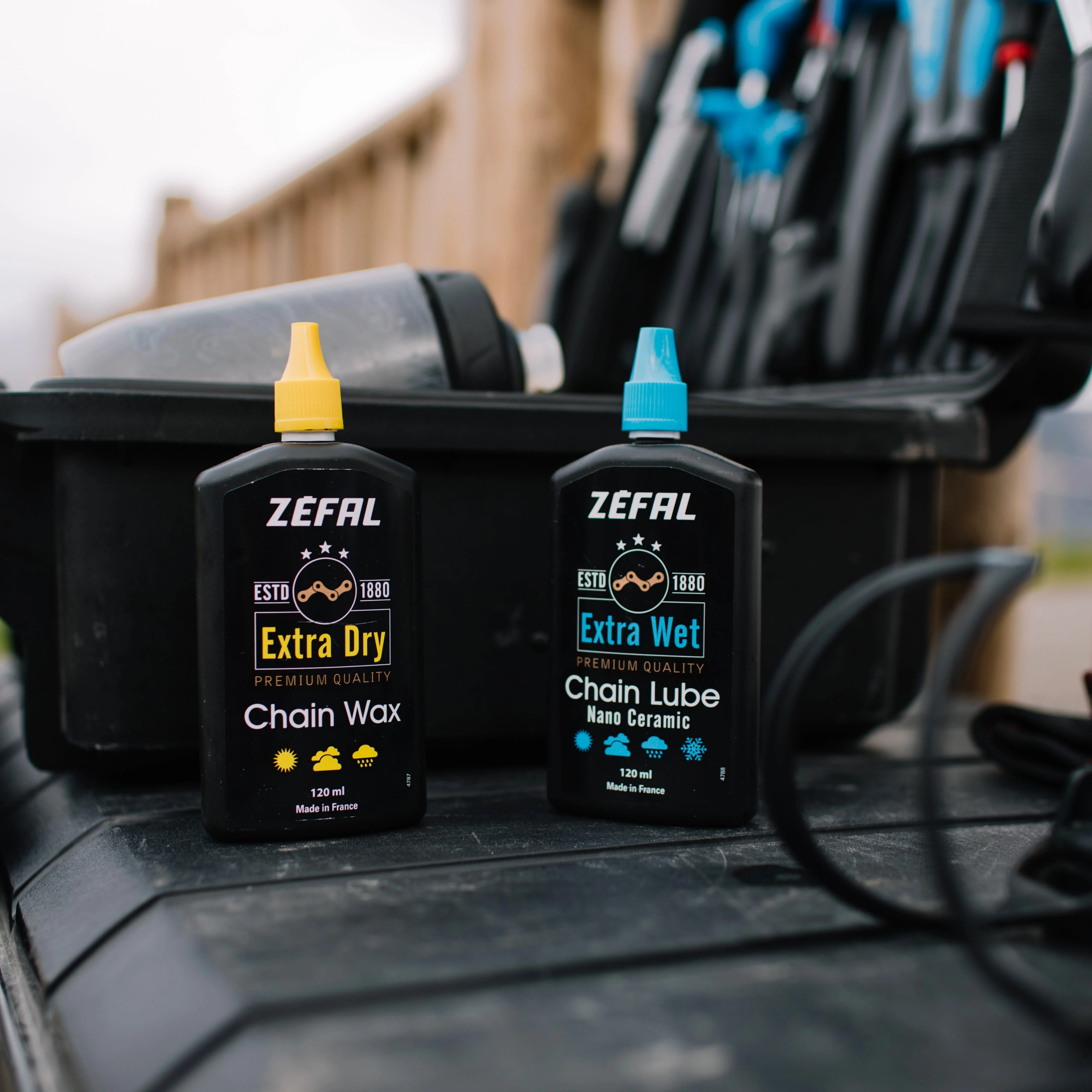 Lubrifiant à la Cire pour Chaîne ZEFAL EXTRA DRY WAX - Toutes Conditions (120 ml) - Image 4
