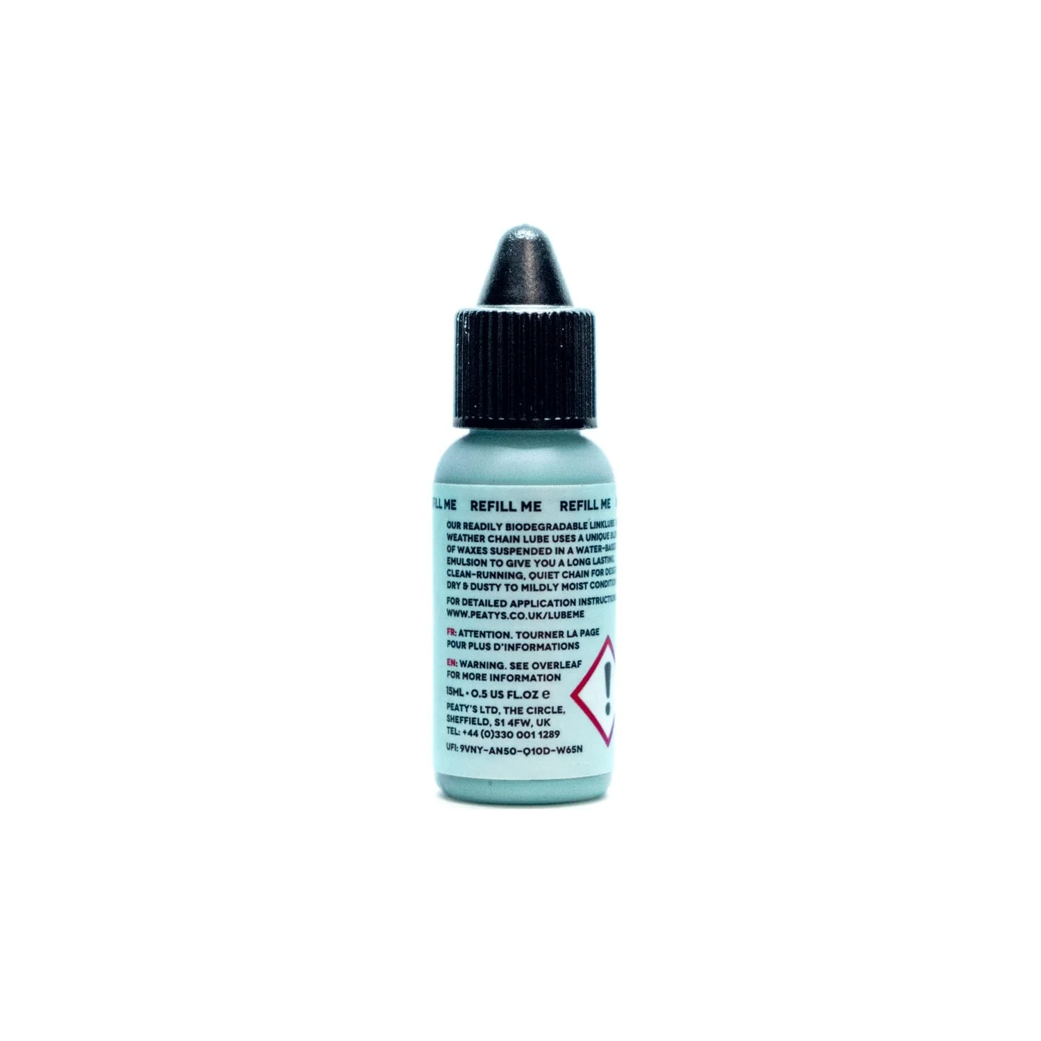 Lubrifiant Conditions Sèches PEATY'S LINKLUBE DRY (15 ml) - Image 2