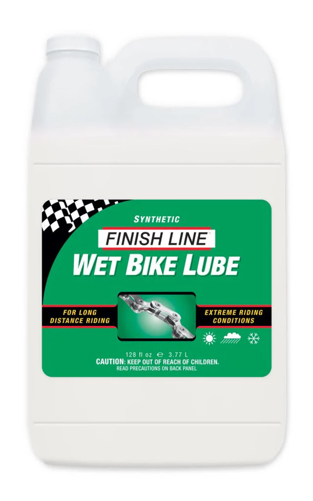 Lubrifiant pour Chaîne FINISH LINE WET LUBE- Conditions Extrêmes (3.77L)