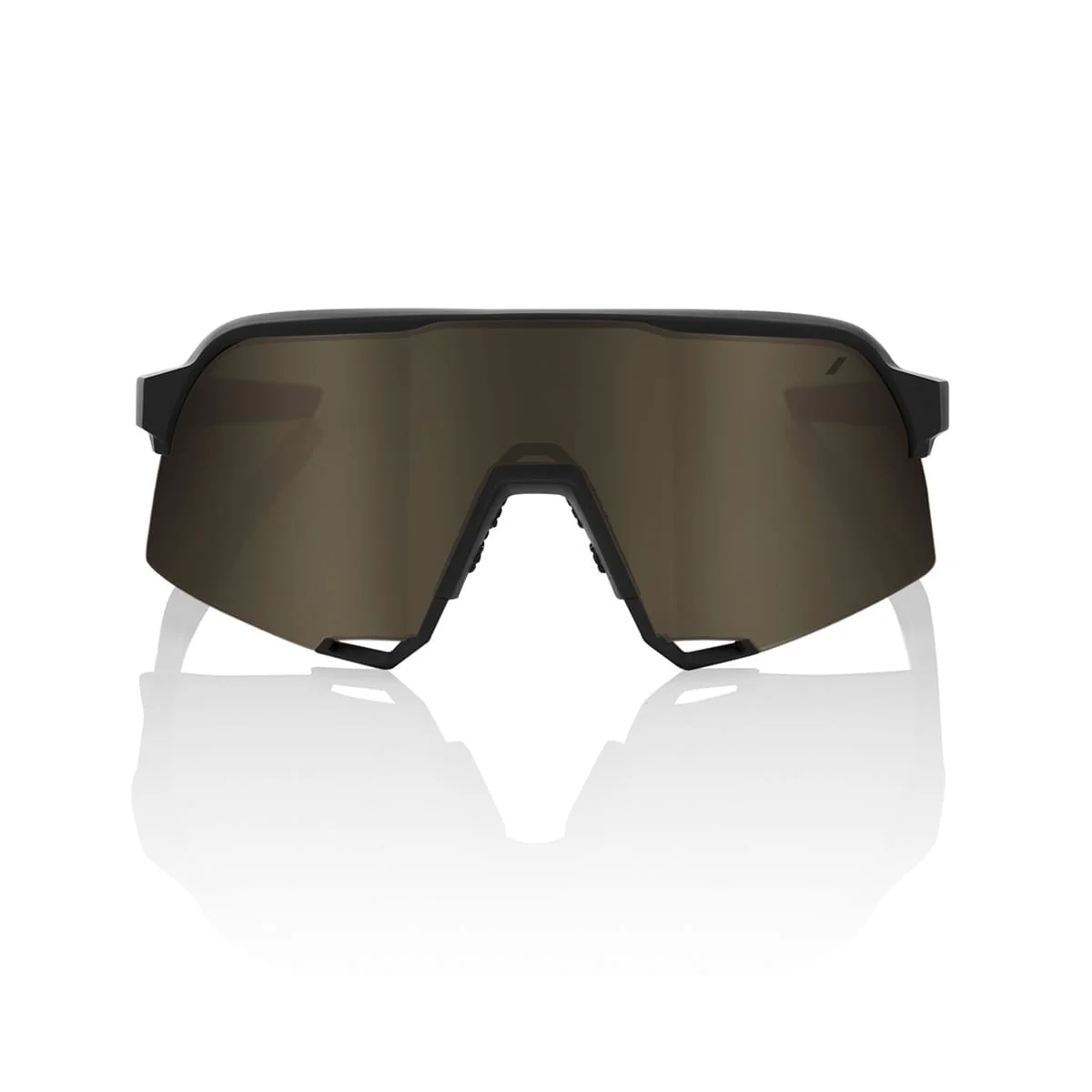 Lunettes 100% S3 Noir Mirror Gold - Image 2