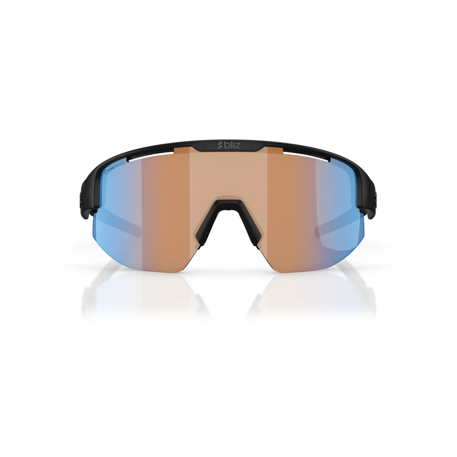 Lunettes BLIZ MATRIX SMALL Noir Matt Ecran Orange - Image 6