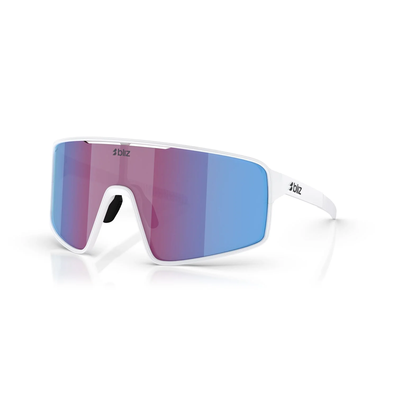 Lunettes BLIZ P001 S Blanc Ecran Rose Violet Bleu Iridium - Image 3