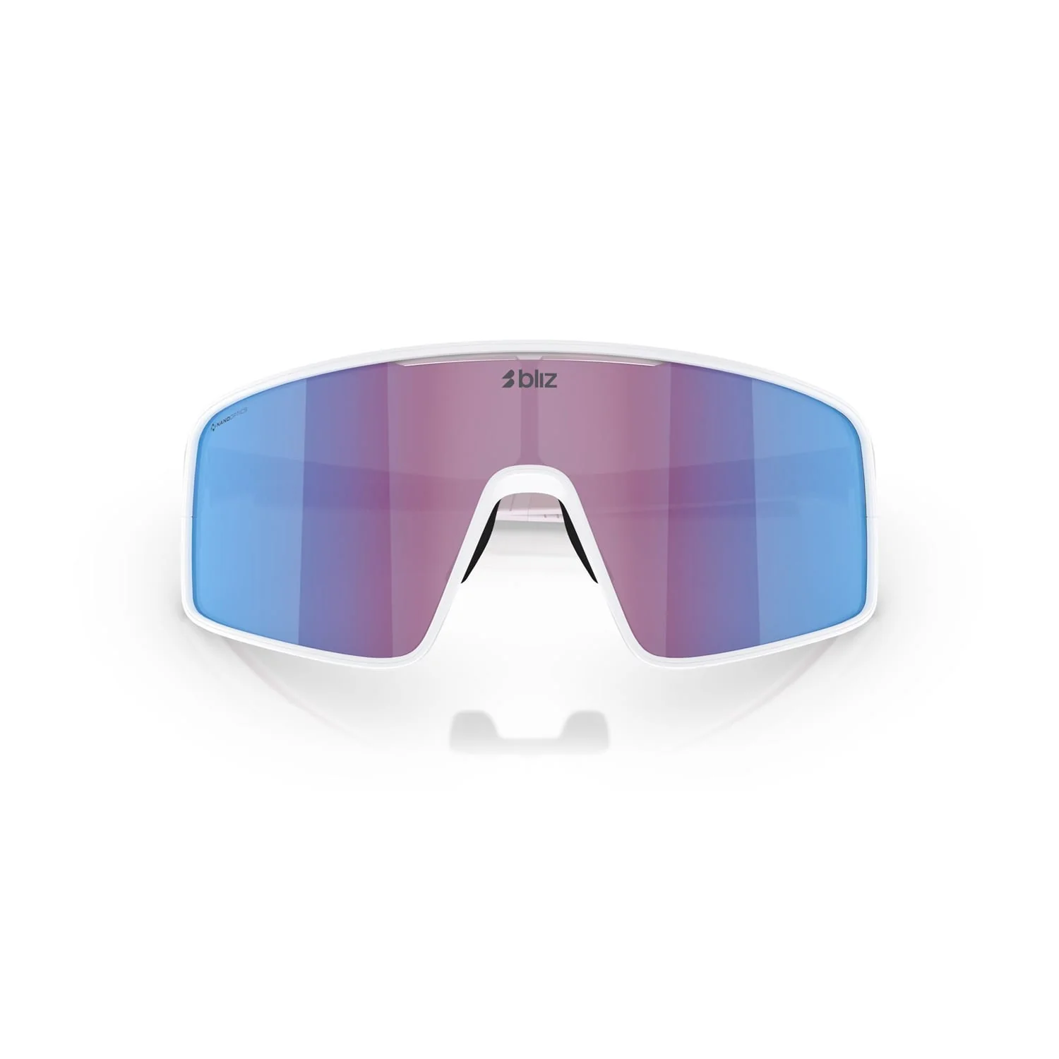 Lunettes BLIZ P001 S Blanc Ecran Rose Violet Bleu Iridium - Image 5