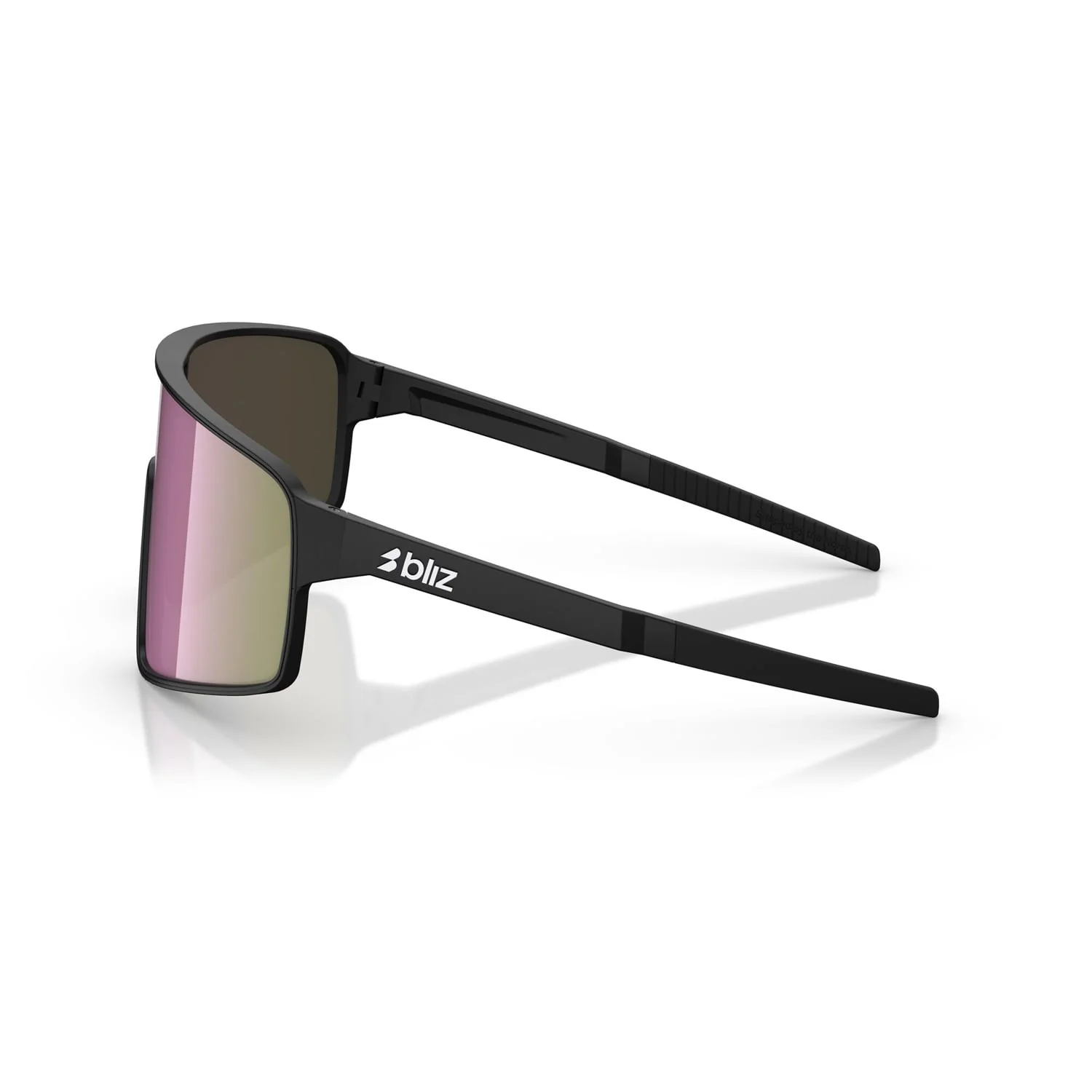 Lunettes BLIZ P001 S Noir Matt Ecran Marron Rose Multicolore - Image 5