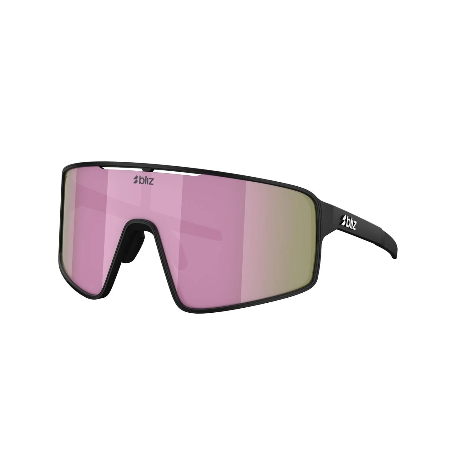 Lunettes BLIZ P001 S Noir Matt Ecran Marron Rose Multicolore - Image 8