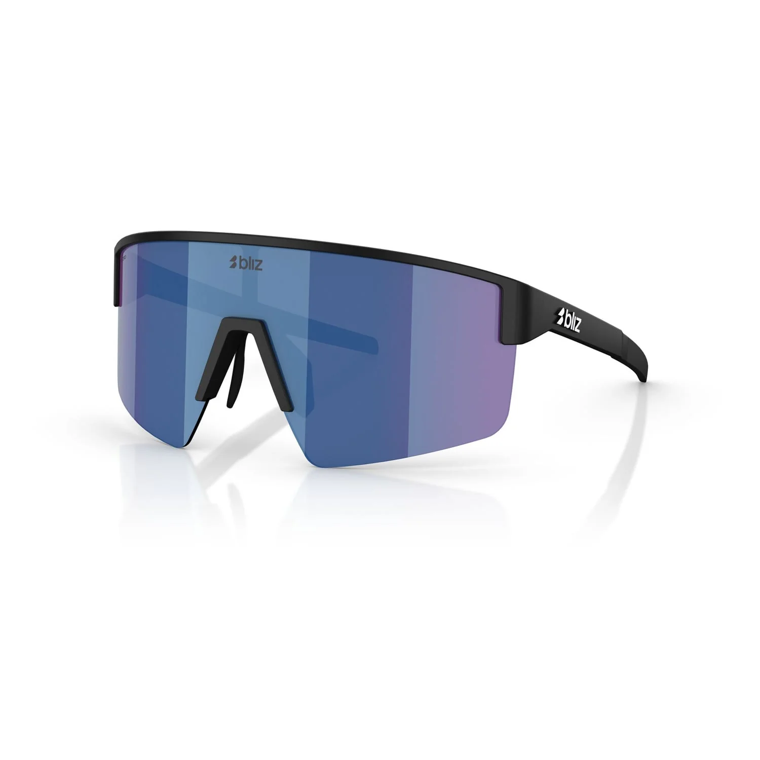 Lunettes BLIZ P004 Noir Matt Verre Bleu Iridium - Image 8
