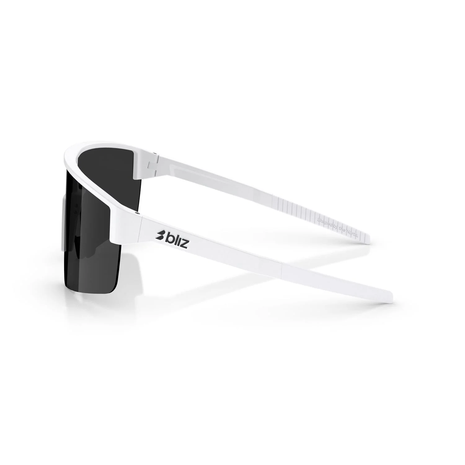 Lunettes BLIZ P004 Blanc Matt Verre Smoke - Image 7