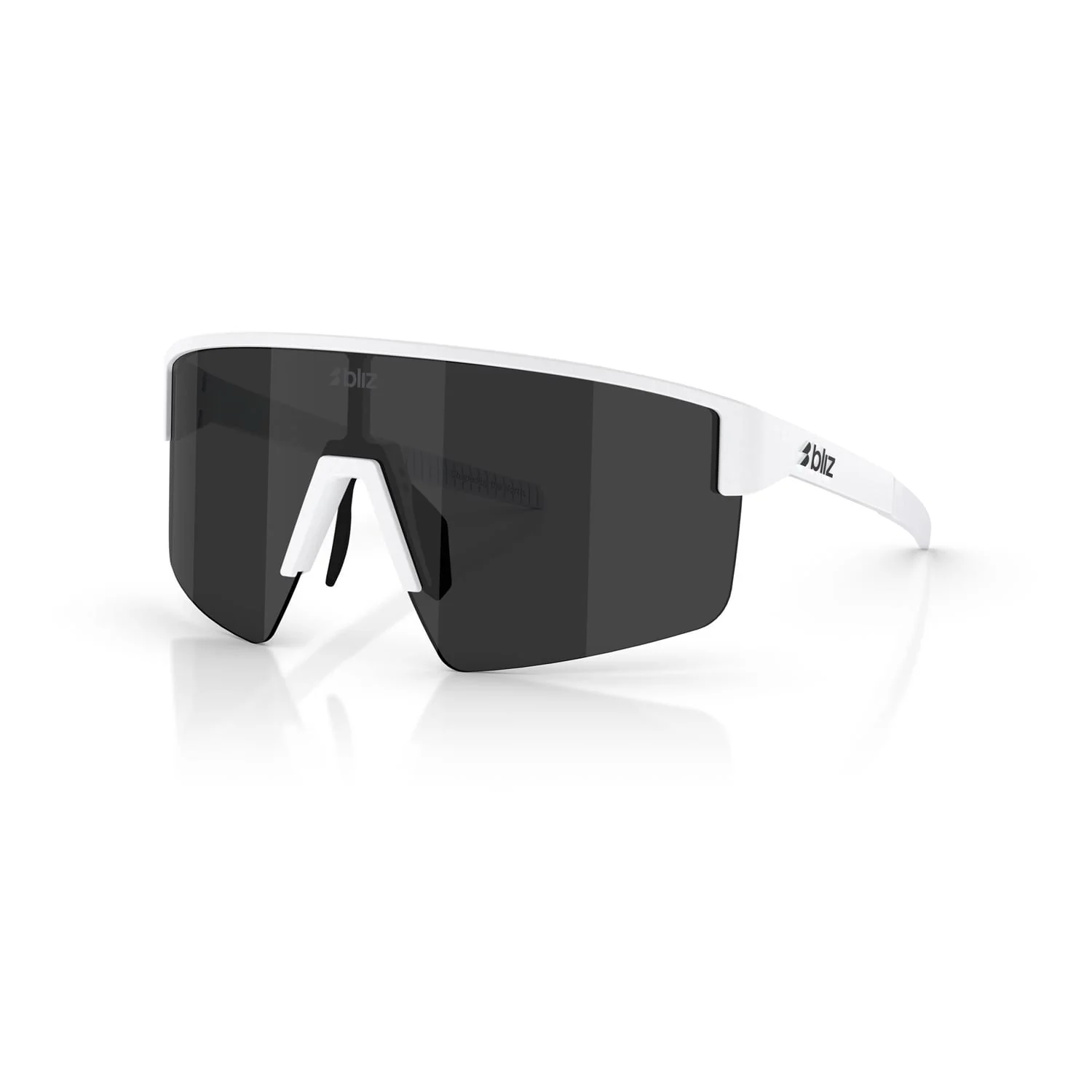 Lunettes BLIZ P004 Blanc Matt Verre Smoke - Image 8