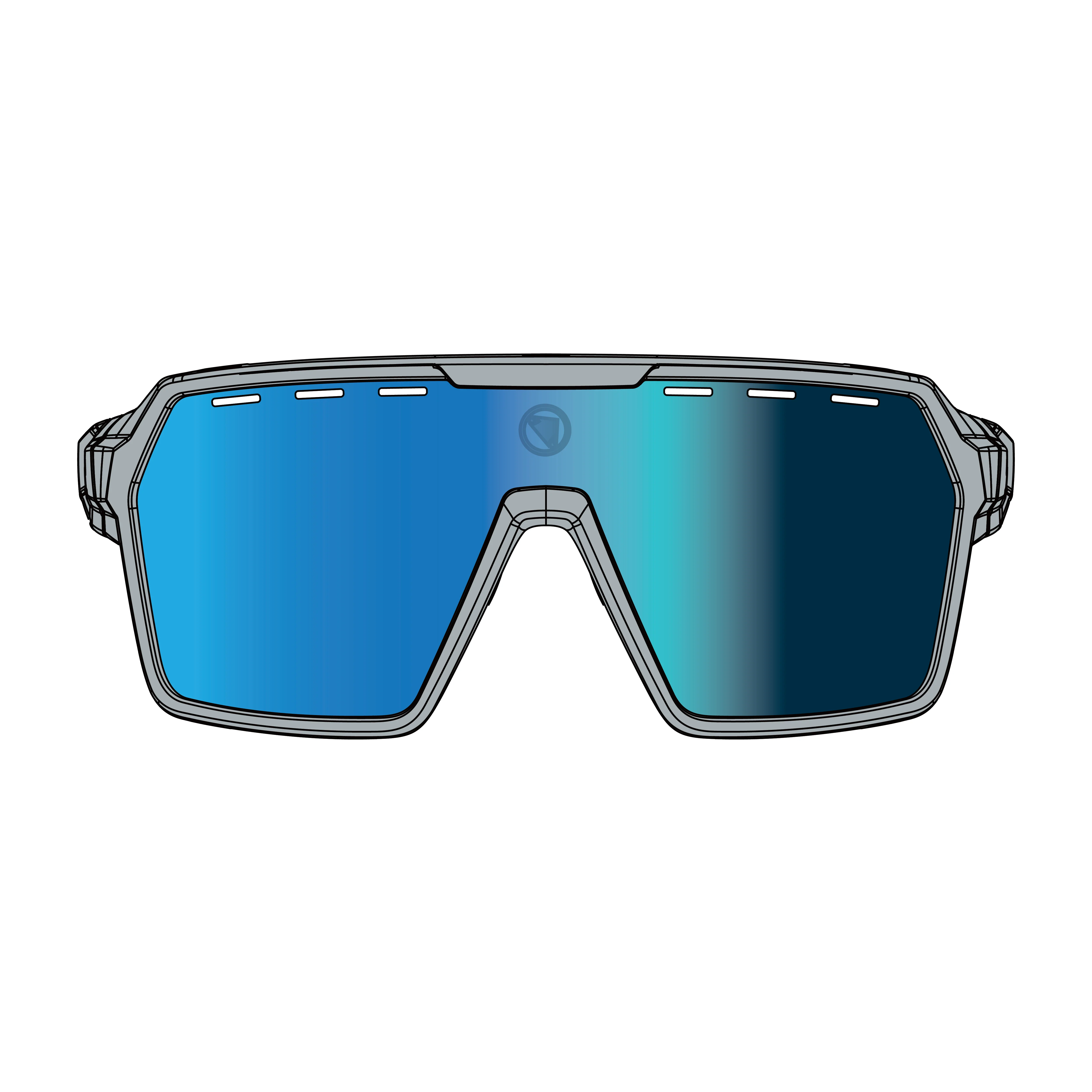 Lunettes ENDURA SINGLETRACK Gris - Image 3
