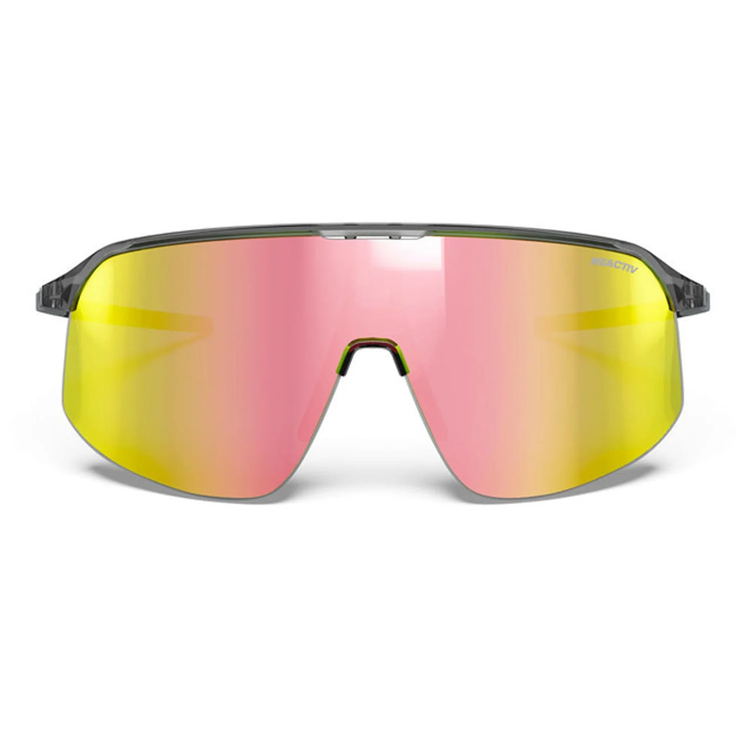Lunettes JULBO DENSITY Gris Reactiv Photochromique Jaune/Marron - Image 2