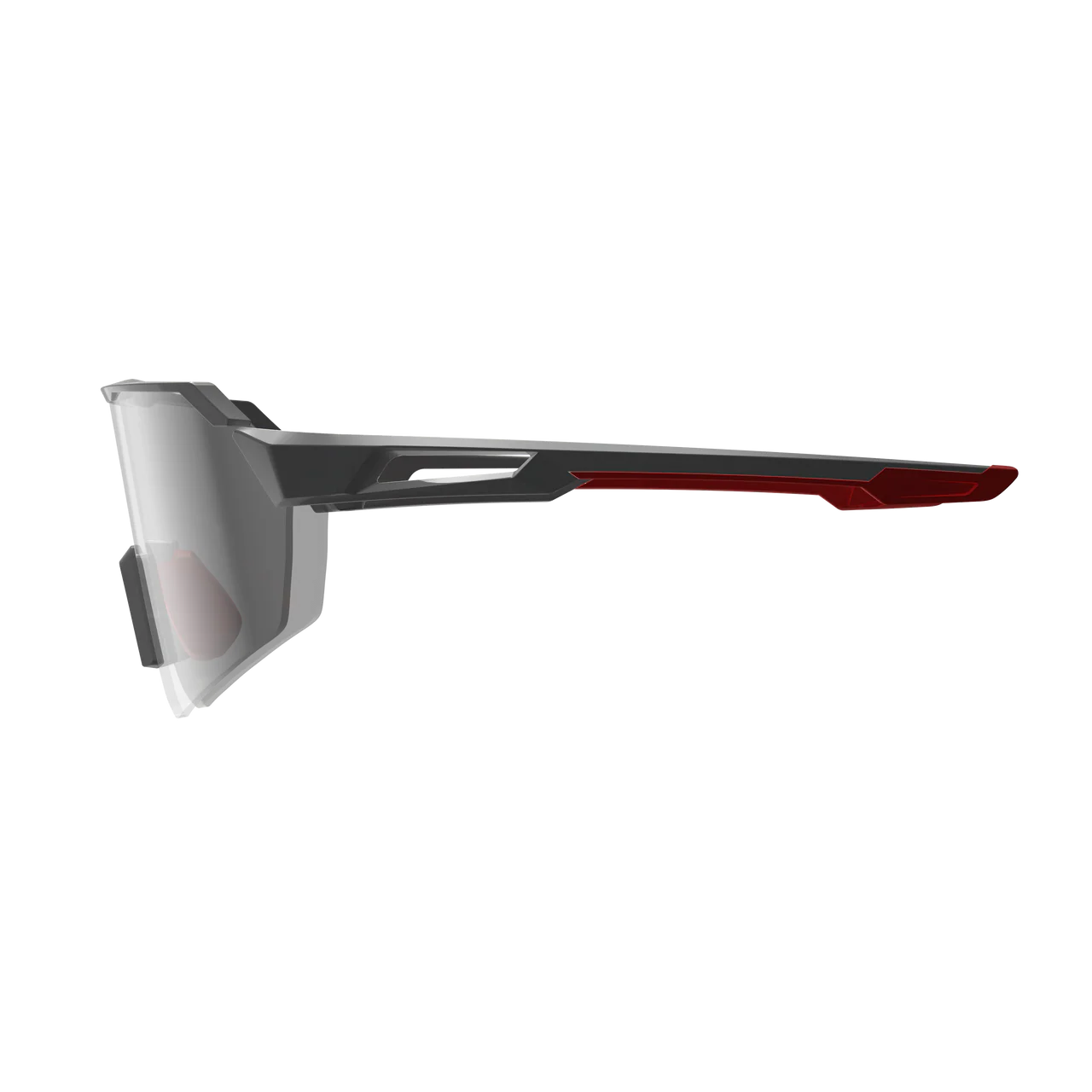 Lunettes LEATT RIDEVIZ LITE LARGE Satin Gris Verre Iriz Argent - Image 3