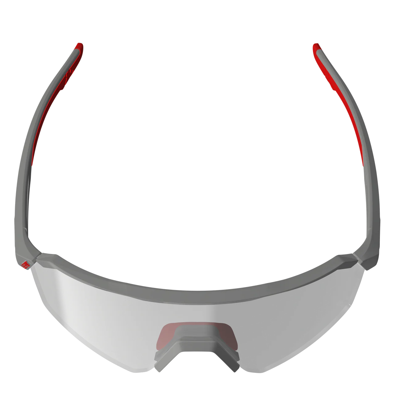 Lunettes LEATT RIDEVIZ LITE LARGE Satin Gris Verre Iriz Argent - Image 5