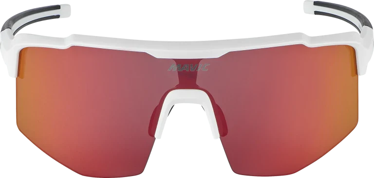 Lunettes MAVIC MVS SHIELD Blanc Verre Red - Image 3