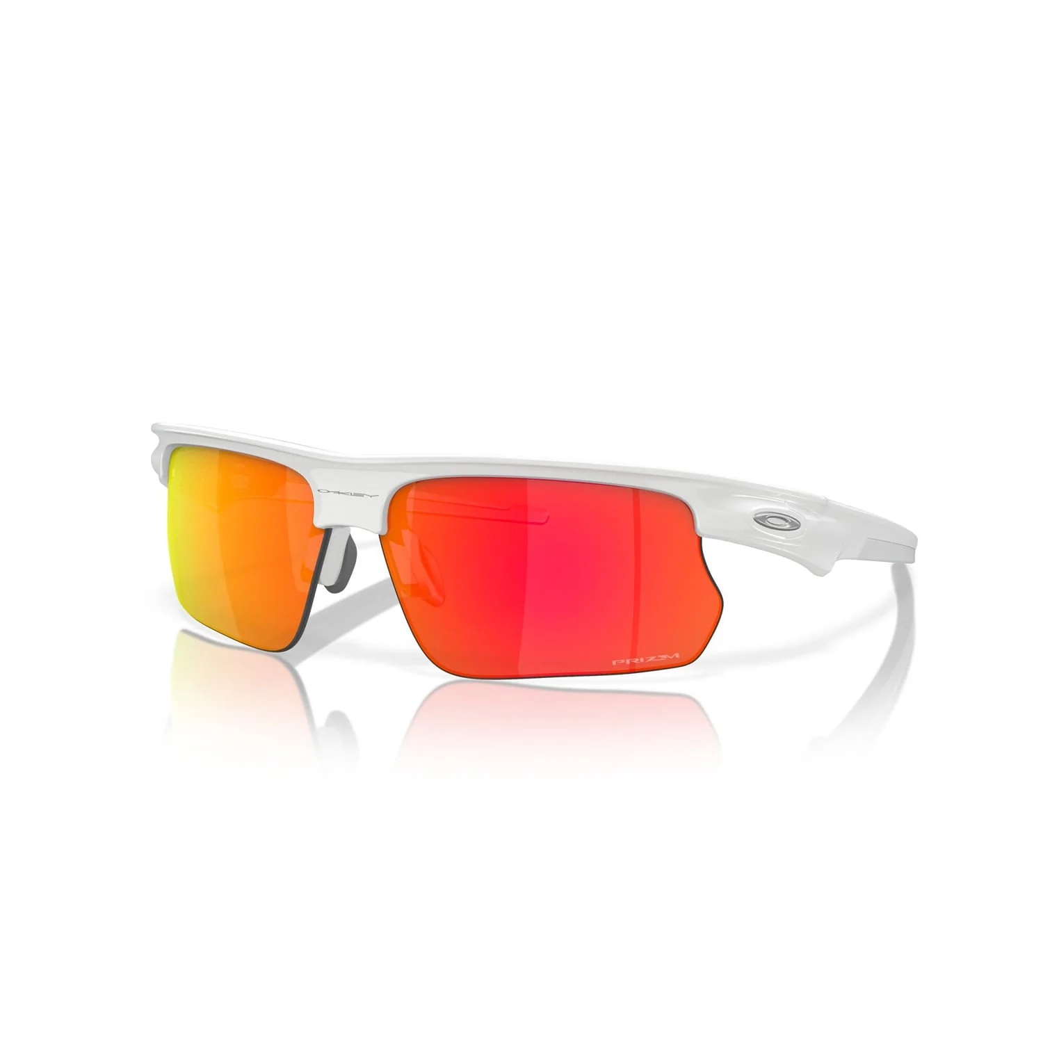 Lunettes OAKLEY BISPHAERA Blanc Prizm Ruby - 0OO9400-0368 - Image 3